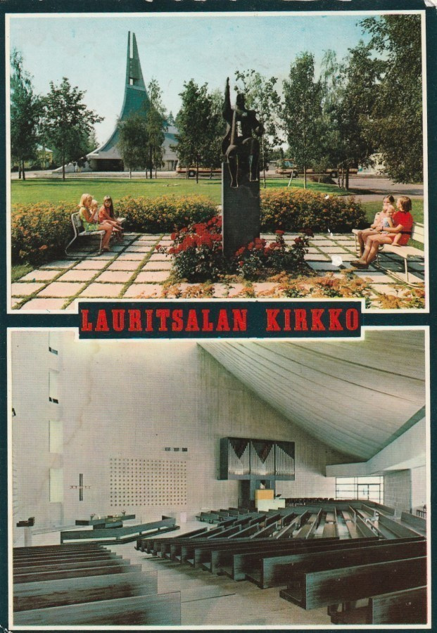 KIRKKOKORTTI - LAPPEENRANTA - LAURITSALAN KIRKKO - 1