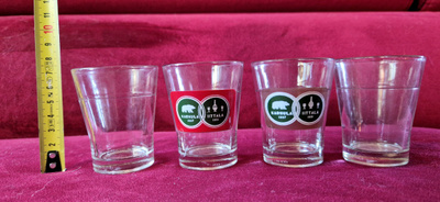 Karhula/Iittala vintage snapsi lasit 4kpl