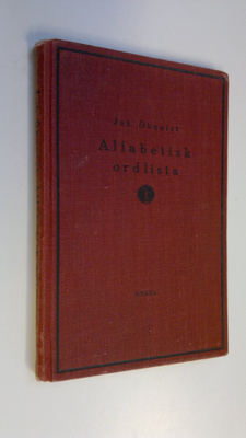 Johannes Öhquist : Alfabetisk ordlista till Deutsche Pros...