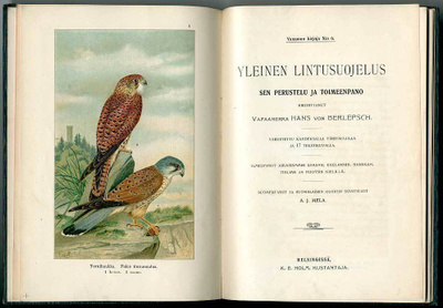 Hans von Berlepsch: Yleinen lintusuojelus (1902)