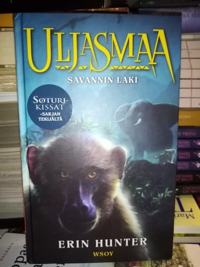 Hunter :  ULJASMAA 2 Savannin laki ( SIS POSTIKULU)