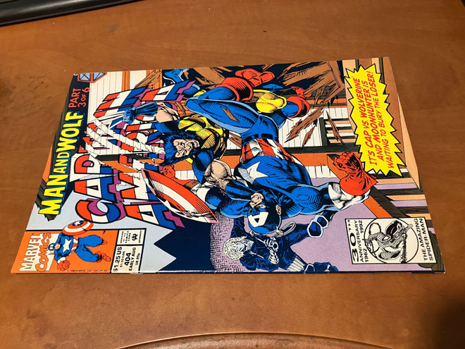 MARVEL CAPTAIN AMERICA 404/1992 HYVÄ