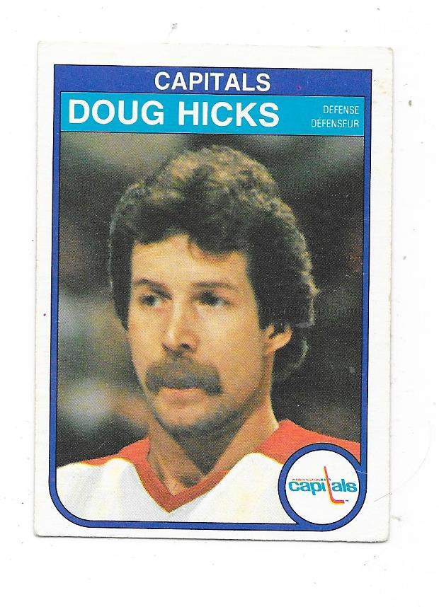 1982-83 OPC #365 Doug Hicks , Washington Capitals