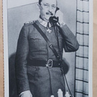 Ylipäällikkö Mannerheim Otavan kansanopistossa 1940,  kulk. - pikkukuva 1