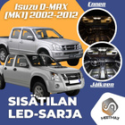 Isuzu D-MAX (MK1) Sisätilan LED-sarja 6-osainen - pikkukuva 1