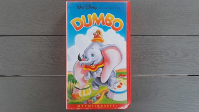 VHS: DUMBO (Walt Disney Klassikoita 1985)