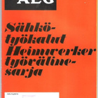 Luettelo, 5 kpl. , mm. Bosch, AEG, Hella, ym., noin 1990--. - pikkukuva 1