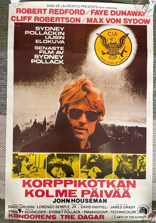 ELOKUVAJULISTE KORPPIKOTKAN KOLME PÄIVÄÄ