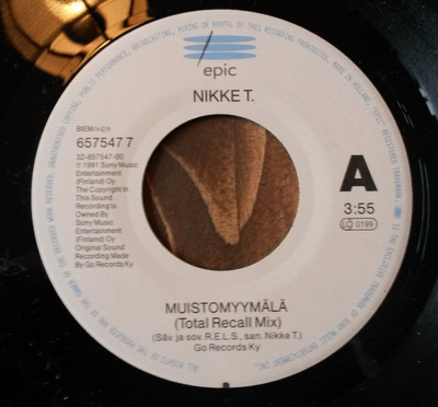 Nikke T. : Muistomyymälä - 7"