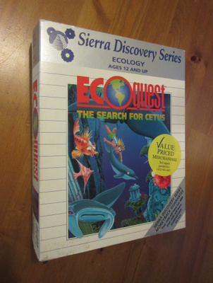 SIERRA: EcoQuest (Discovery Series) PC CD Big Box
