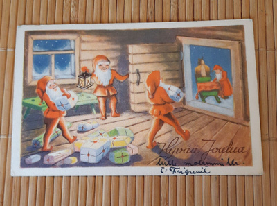 Wanha, Tontut lastaavat rekeä, kulkenut ei merkkiä