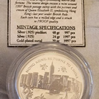 Englanti Hong Kong palautus mitali hopea 48g - pikkukuva 2