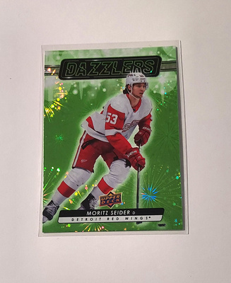 2023-24 Upper Deck Dazzlers Green #DZ-50 Moritz Seider