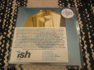 Le Corps Mince De Francoise - Something Golden (promo cds)