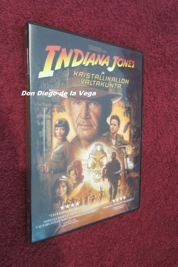 Indiana Jones ja Kristallikallon valtakunta   (DVD)