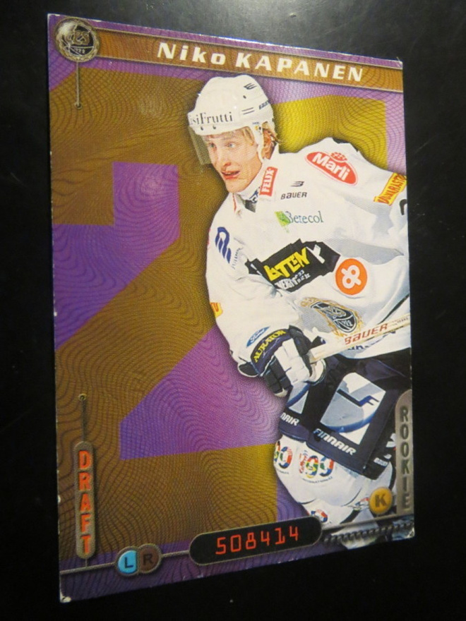 Niko Kapanen jääkiekkokortti
