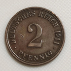 Saksa 2 Pfennig 1911A - pikkukuva 1