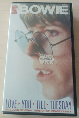 DAVID BOWIE - LOVE YOU TILL TUESDAY (VHS)