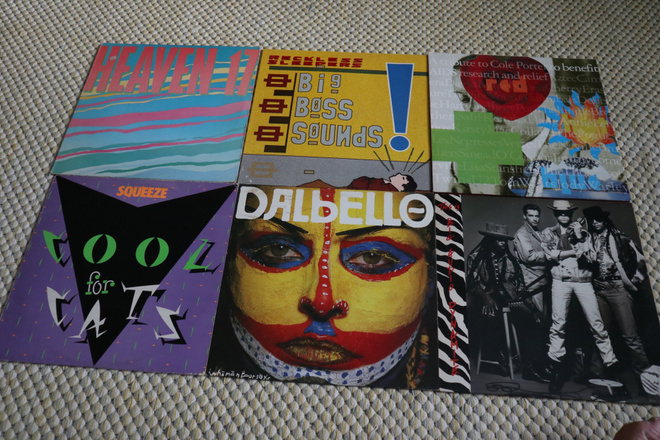 NIPPU 35: 80-luvun POP ROCK LP:tä x 6kpl