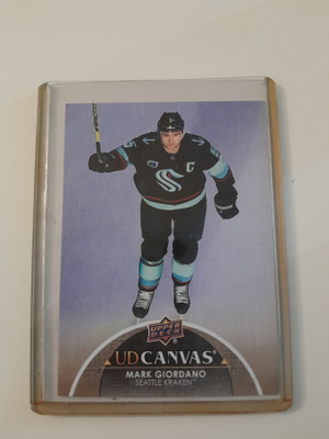 Mark Giordano - UD Canvas 2021-22 / Kraken