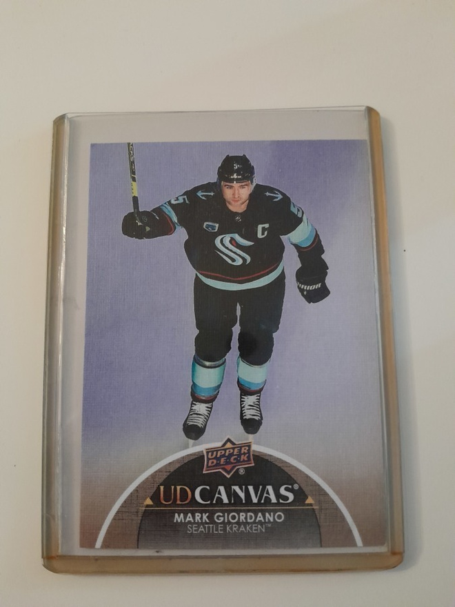 Mark Giordano - UD Canvas 2021-22 / Kraken