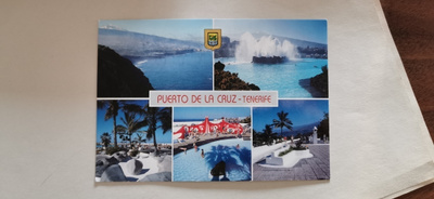 PUERTO DE LA CRUZ Tenerife Espana, ESPANJA, kulkenut postik.