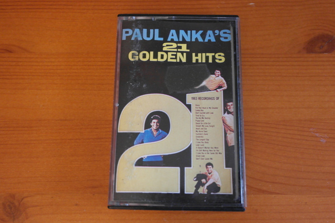 Paul Anka:Paul Anka's 21 Golden Hits C-kasetti.