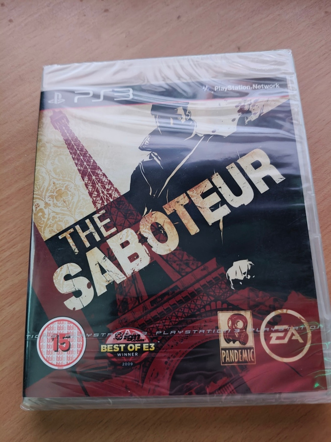 The Saboteur PS3 peli uusi muoveissa