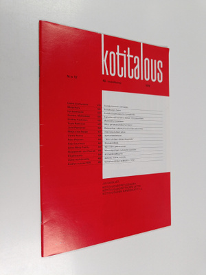 Kotitalous 12/1979
