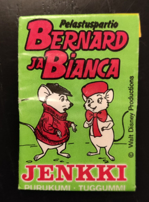 Bernard ja Bianca kääre + purkka
