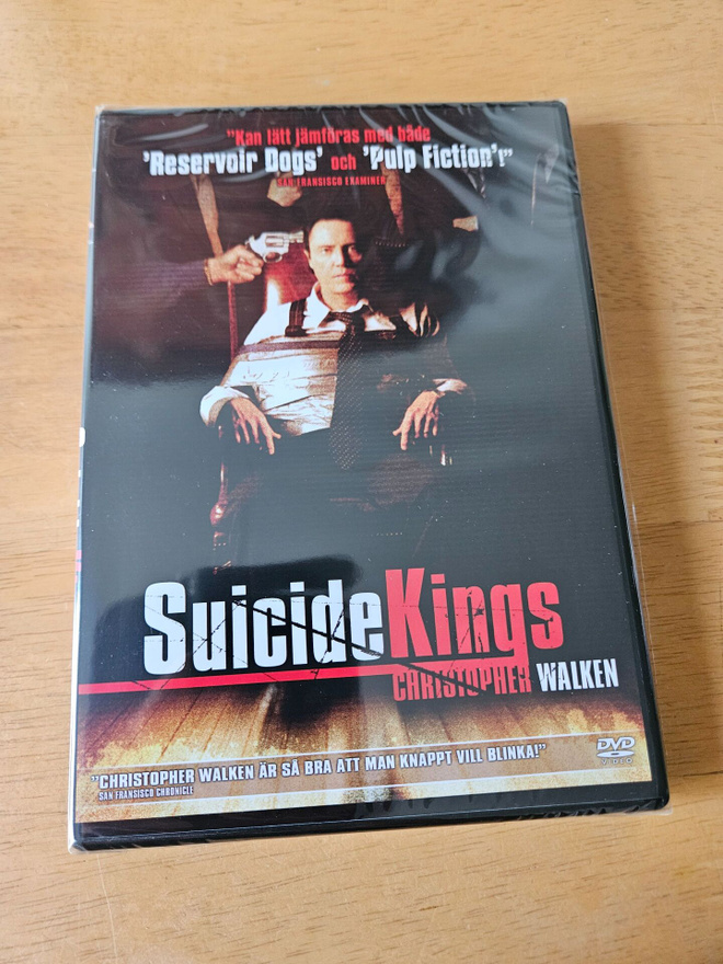 Suicide Kings - Epätoivoinen salaliitto (DVD, uusi)
