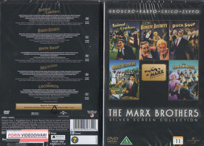 Marx Brothers Silver Screen Collection	(84 975)	UUSI	-FI-	DV