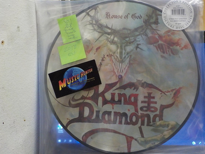 KING DIAMOND HOUSE OF GOD  EU2018  PICTURE VINYLS UUSI 2LP +