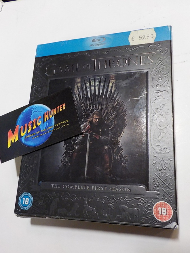 GAME OF THRONES 1. TUOTANTOKAUSI BLU-RAY BOKSI (W)