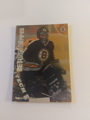 2001-02 Between the Pipes #8 Byron Dafoe /10