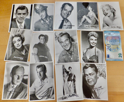 13xSuomalainen Kortti Marilyn Monroe YmFilmitähdet Laatukuva