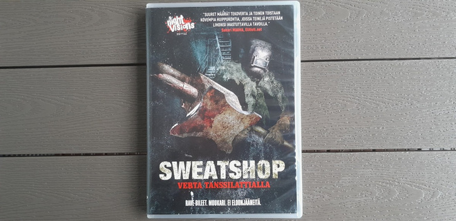 DVD: Sweatshop - Verta Tanssilattialla (Jeremy Sumrall 2009)