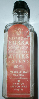 Vanha pullo, "Etikkaesanssia", OTK