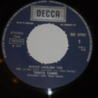 7" TAISTO TAMMI - Kesän Tango - single 1964 EX- - pikkukuva 1