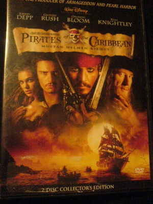 Pirates of the Caribbean , Mustan helmen kirous , 2 DVD
