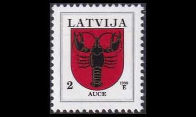 Latvia 421A_III ** Käyttösarja Vaakuna 2 S -98 (1996)
