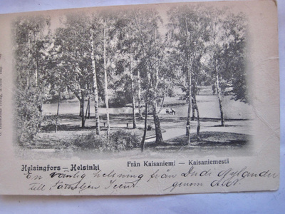 VANHA Postikortti Helsinki 1902