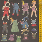 Paperinukke pikkutyttö 1940-50-luku, Suomi - pikkukuva 1