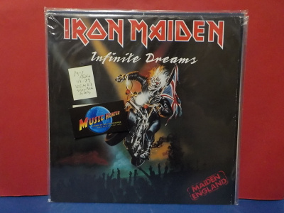 IRON MAIDEN - INFINITE DREAMS M-/EX+ 12 MAXI