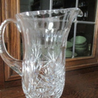 KAUNIS 24% LEAD CRYSTAL SUDETY POLAND KANNU kork. n. 23cm - pikkukuva 2