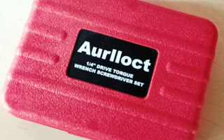 Momenttiavain 1-8 Nm Aurlloct MicroClick  1/4"
