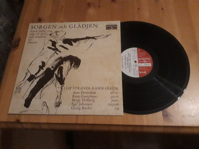 Leif Strands Kammarkör - Sorgen Och Glädjen lp Jazz nm
