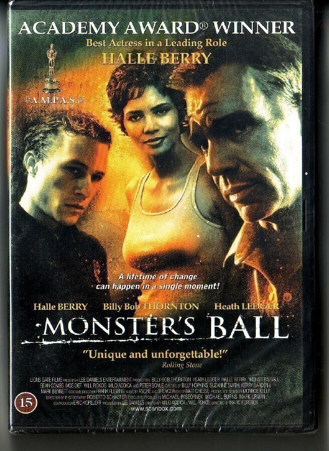 dvd, Monster's Ball (H Berry, BB Thornton, H Ledger) UUSI