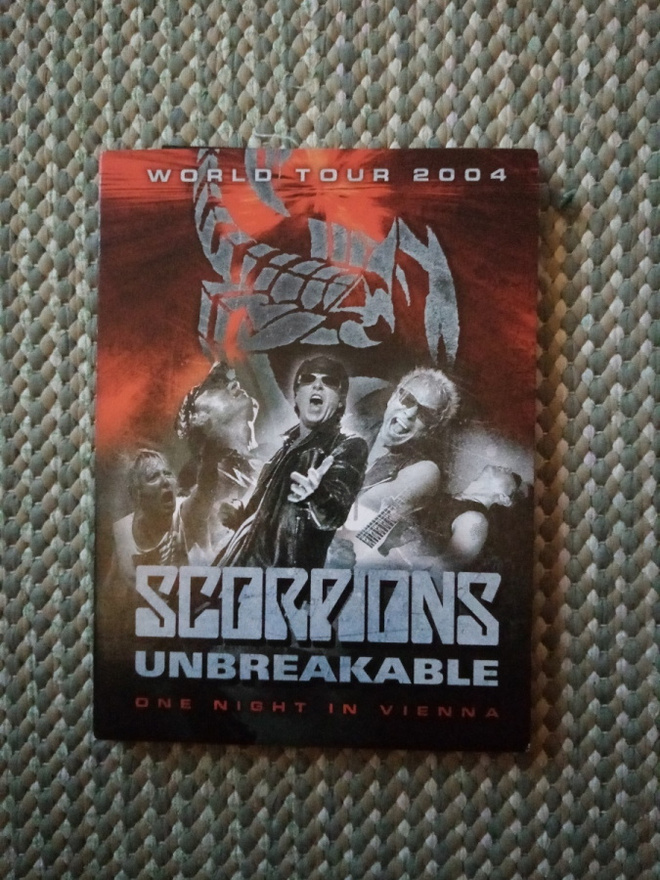 Scorpions, Unbreakable, Vienna 2004, dvd