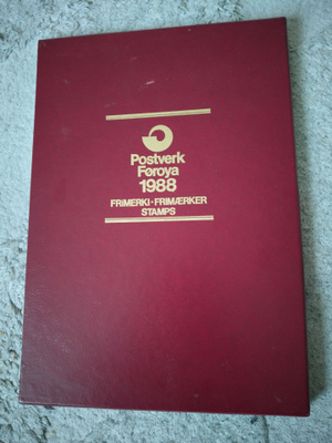 Färsaaret postimerkki vuosi 1988